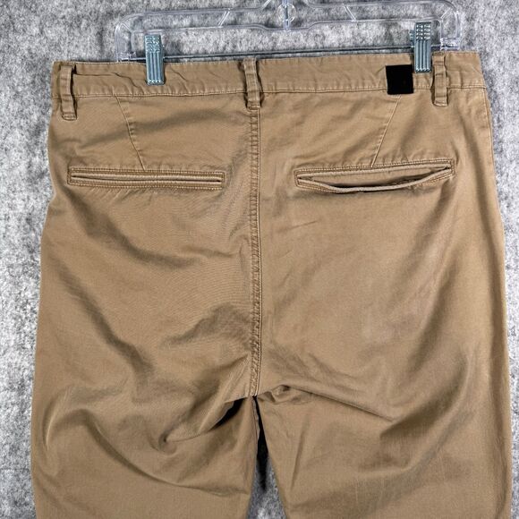 Vuori Collins Chino Pants Mens 34x30 Brown Office Golf Casual Dress - Picture 9 of 10